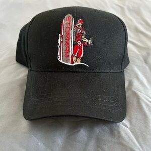 STORMAN SURFS FUN Black CAP with adjustable back